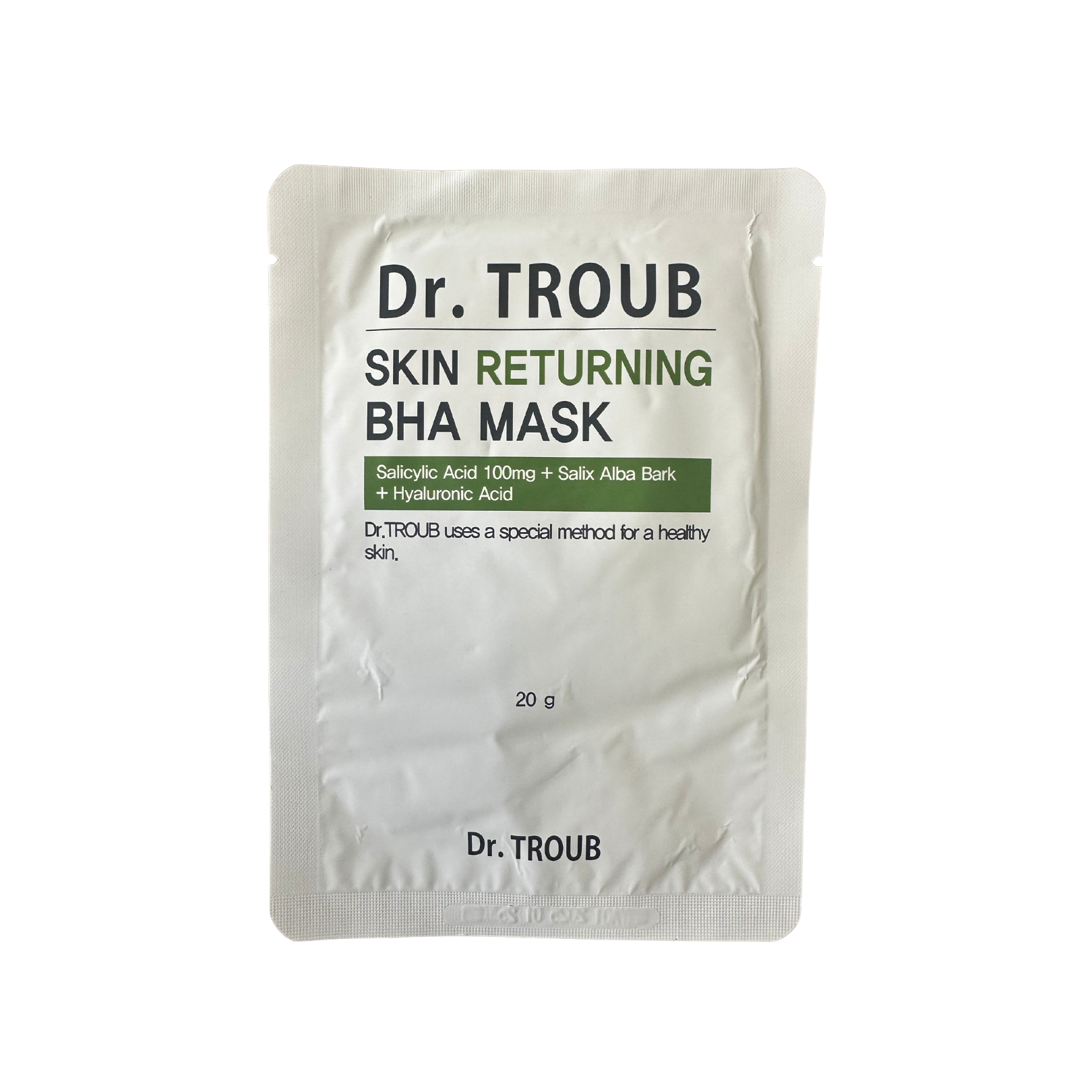 Dr. Troub Skin Returning BHA Mask- Expiring 2025/1/25